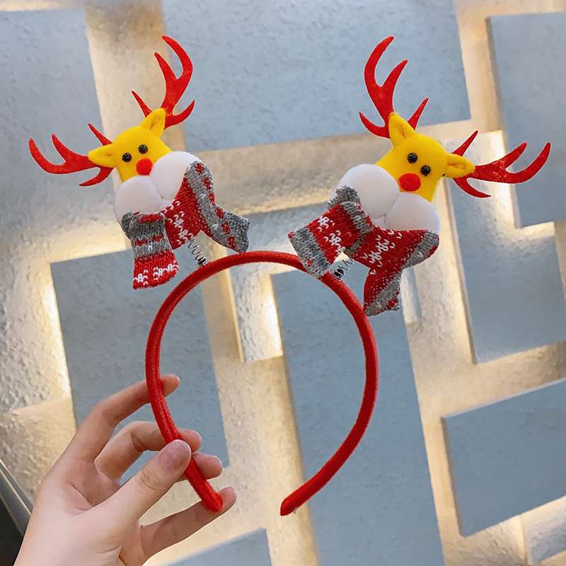 Best-selling antler Christmas headband details Picture