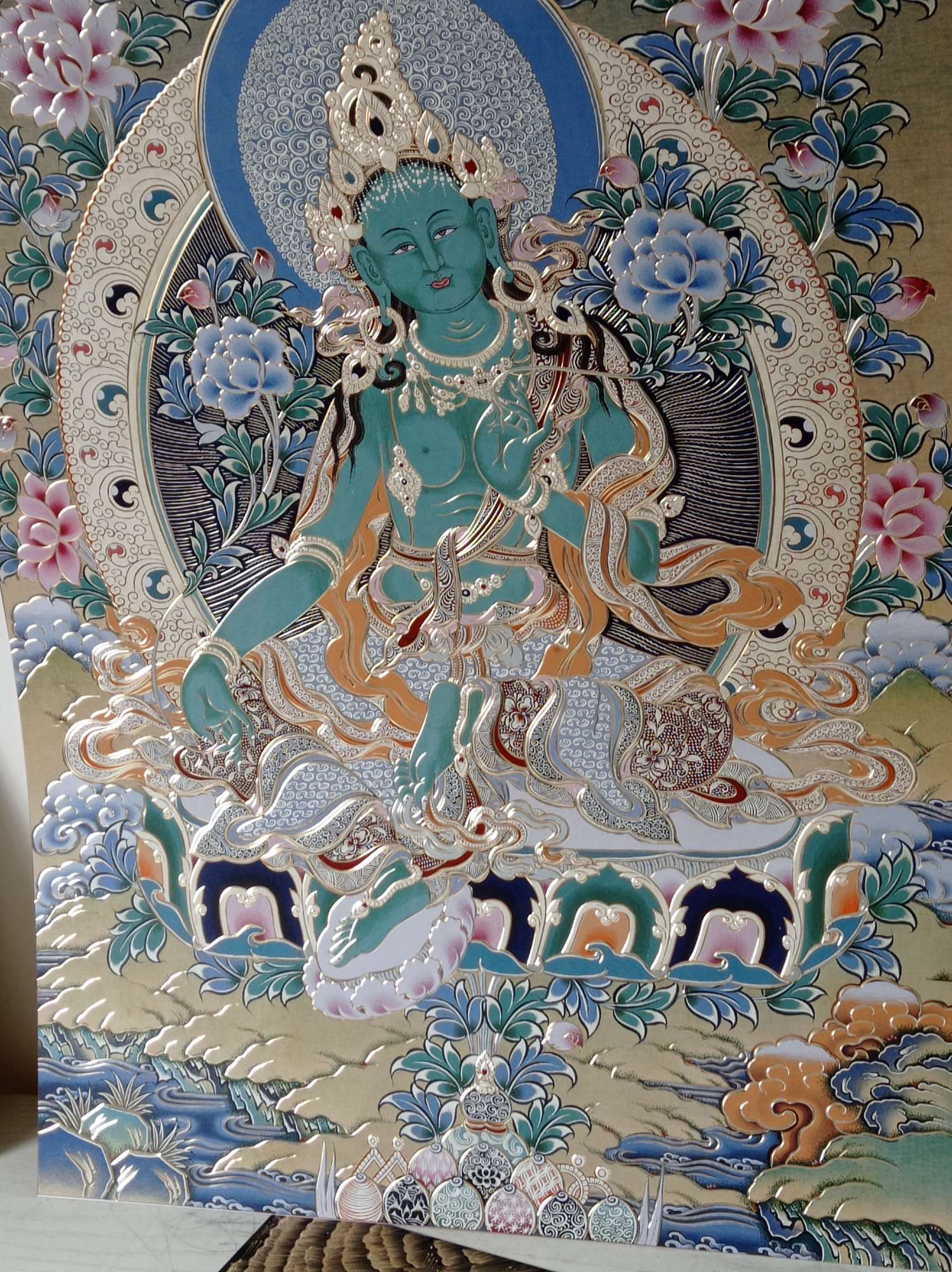 铜彩雕   唐卡之美！详情2