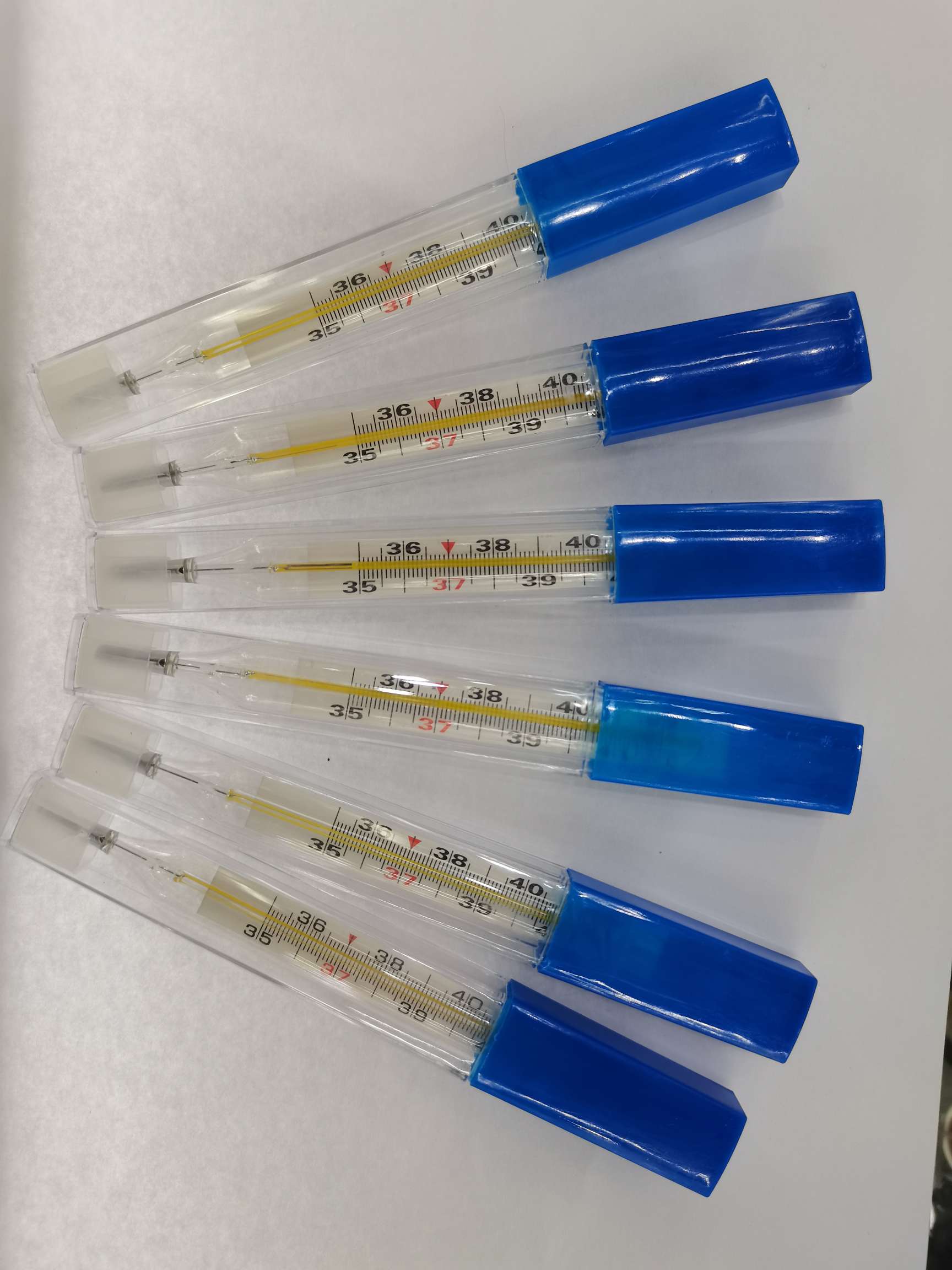 单双刻度温度计大号玻璃温度计清晰大刻度外贸腋下温度测温计详情图15