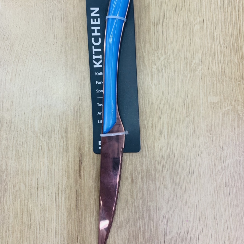 410 rose gold table knife