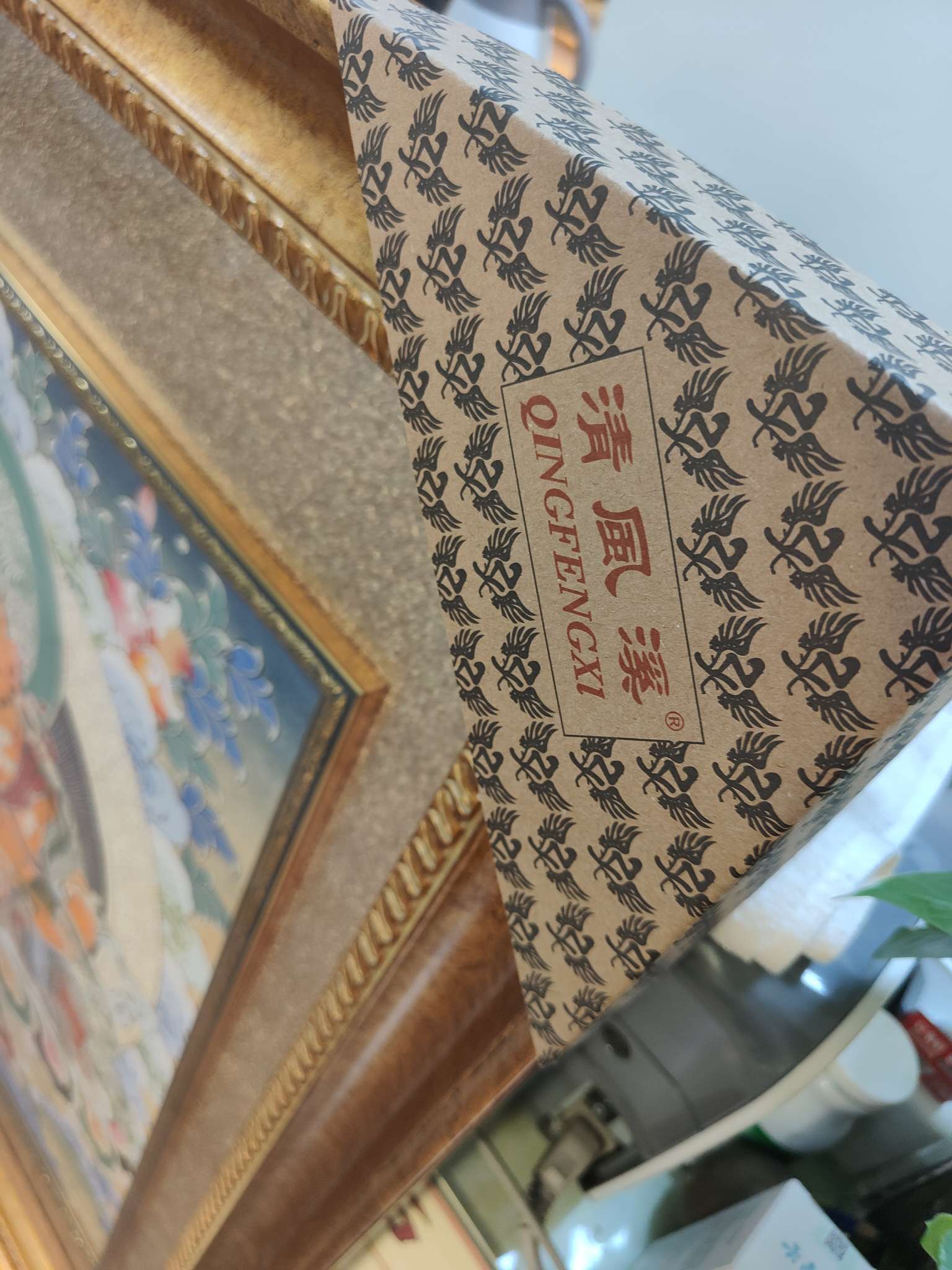 唐卡/佛具/玉线工艺/宗教/纯手绘唐卡细节图