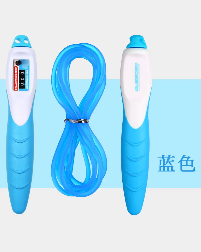 【软橡胶计数手柄】成人健身学生中考专用训练计数跳绳厂家批发详情图2