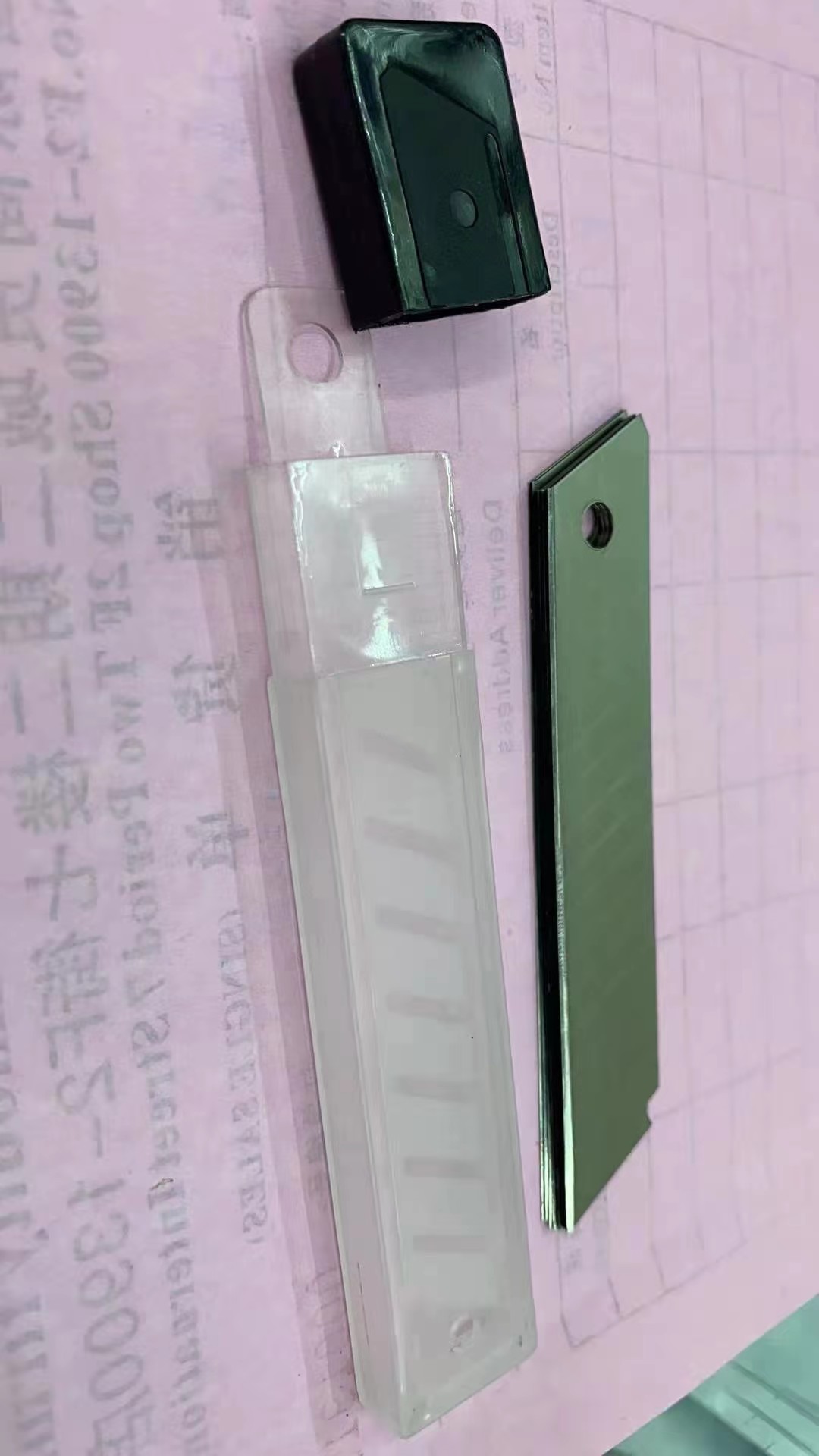 0.4mm美工刀刀片详情图2