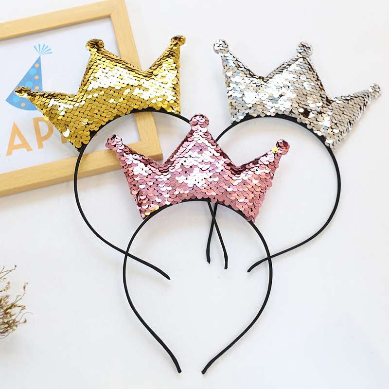 Crown Christmas headband. details Picture