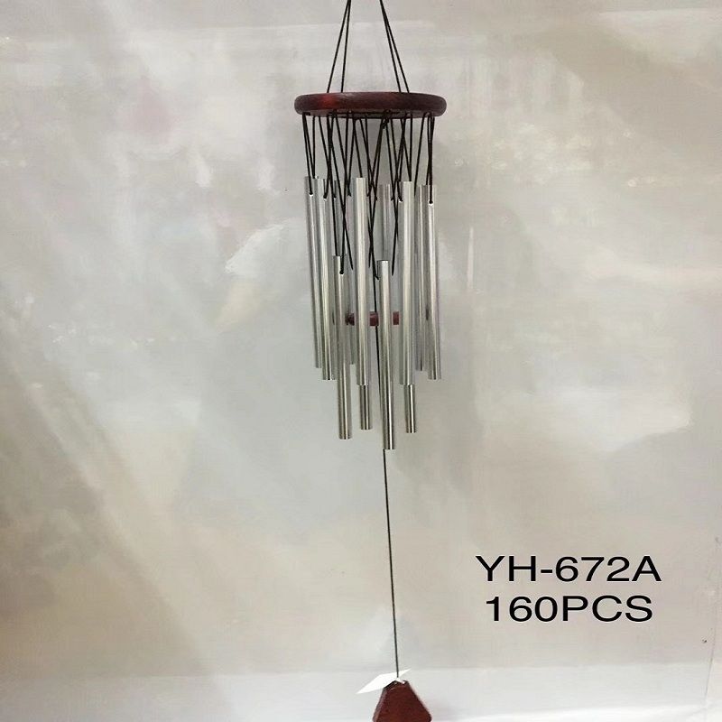 莹浩工艺礼品金属材质YH-672系列风铃卧室吊坠家居挂件详情图1