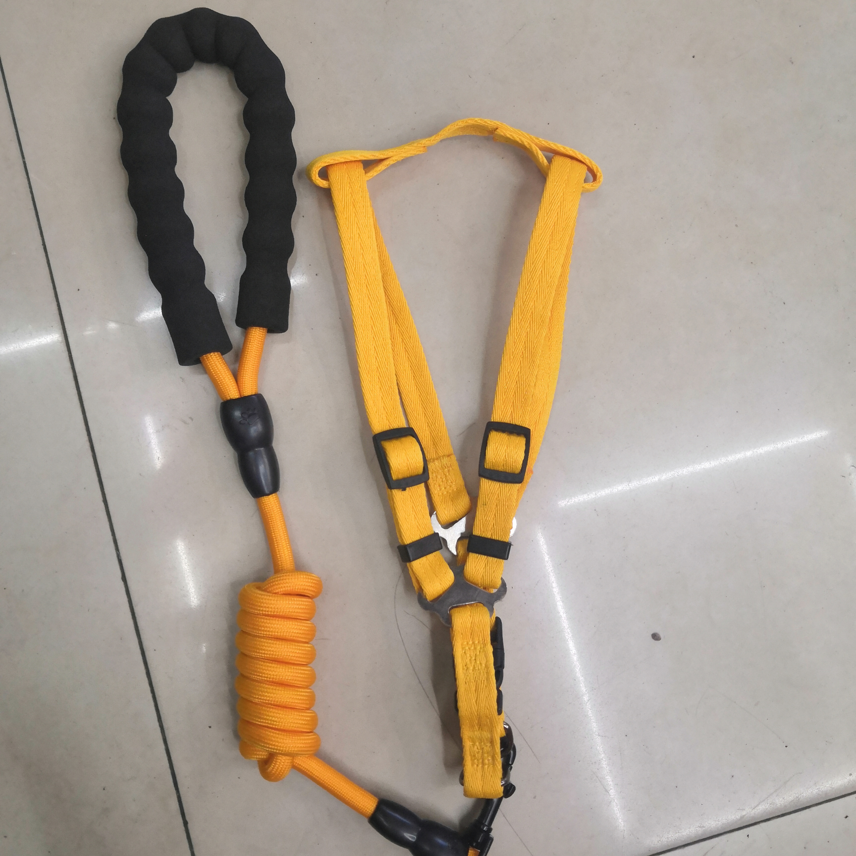 宠物用品素色登山绳胸背