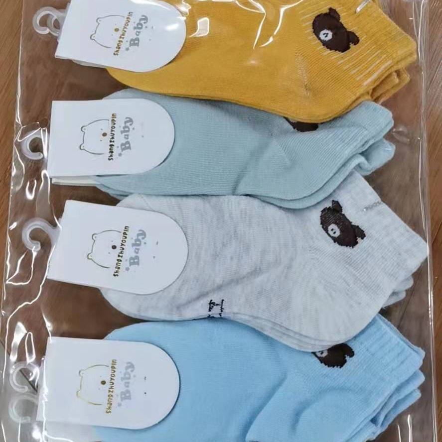 儿童卡通棉袜