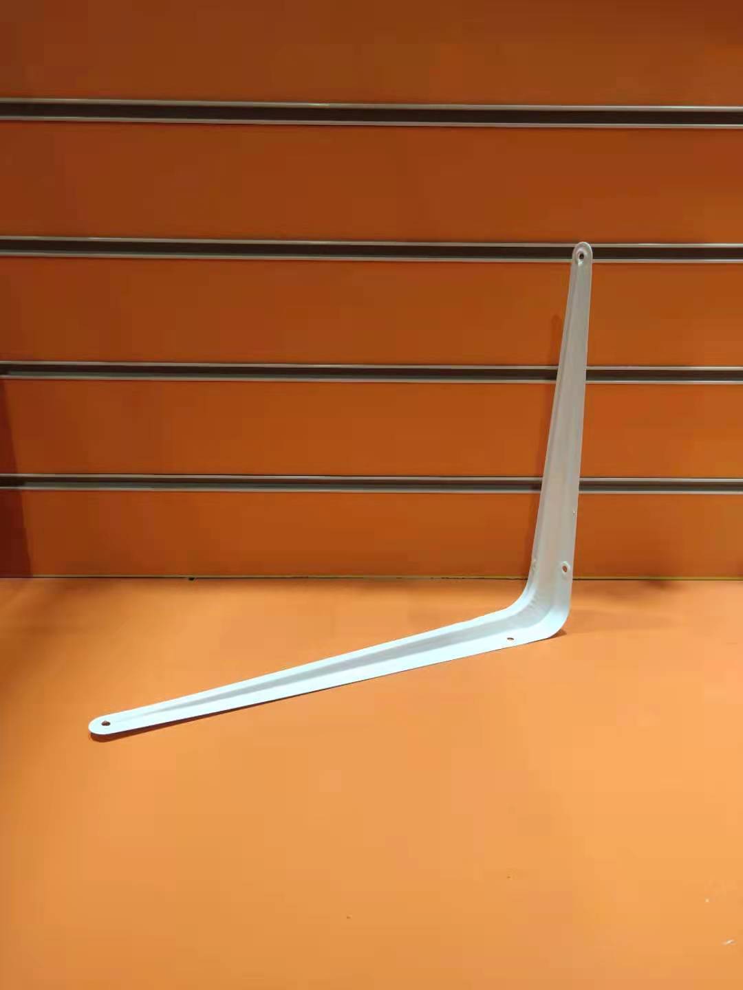 烤漆三角支架承重强 五金工具三角支架托架铁架墙面上搁板支撑架置物架直角固定支架 白色三角支架 角铁固定支架详情图6