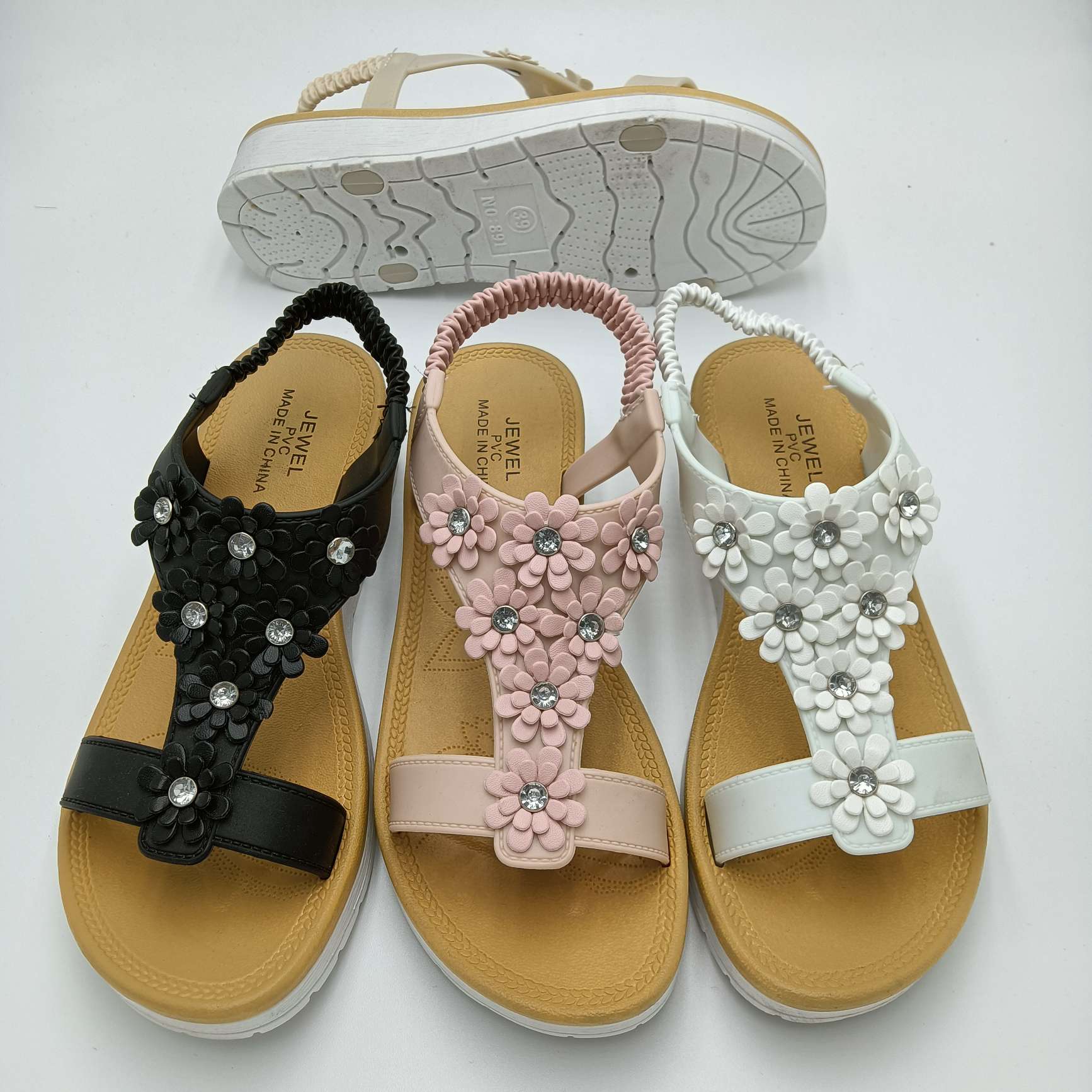 女式凉鞋/pvc凉鞋产品图