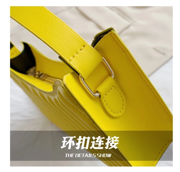 12026包包夏天2021新款潮时尚高级感斜挎包女包夏季百搭单肩腋下小方包详情图7