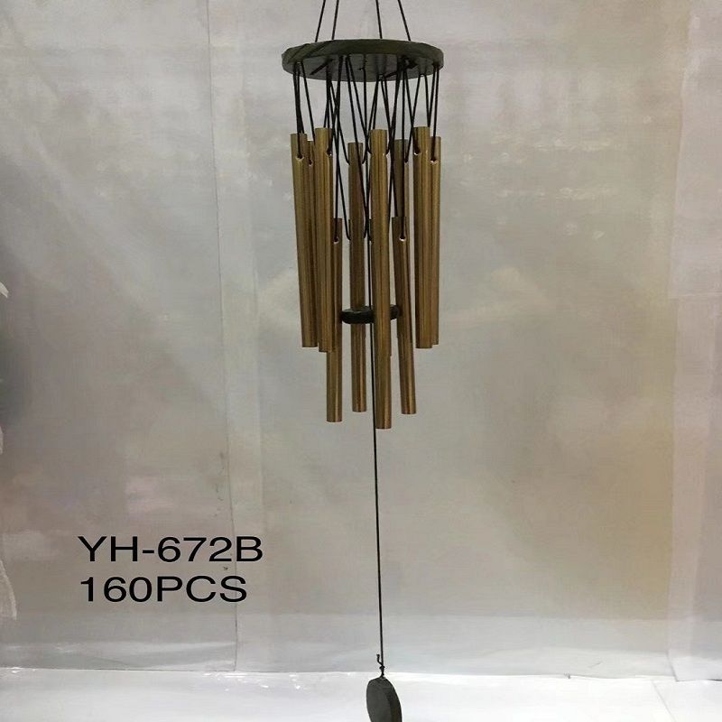莹浩工艺礼品金属材质YH-672系列风铃卧室吊坠家居挂件详情图3
