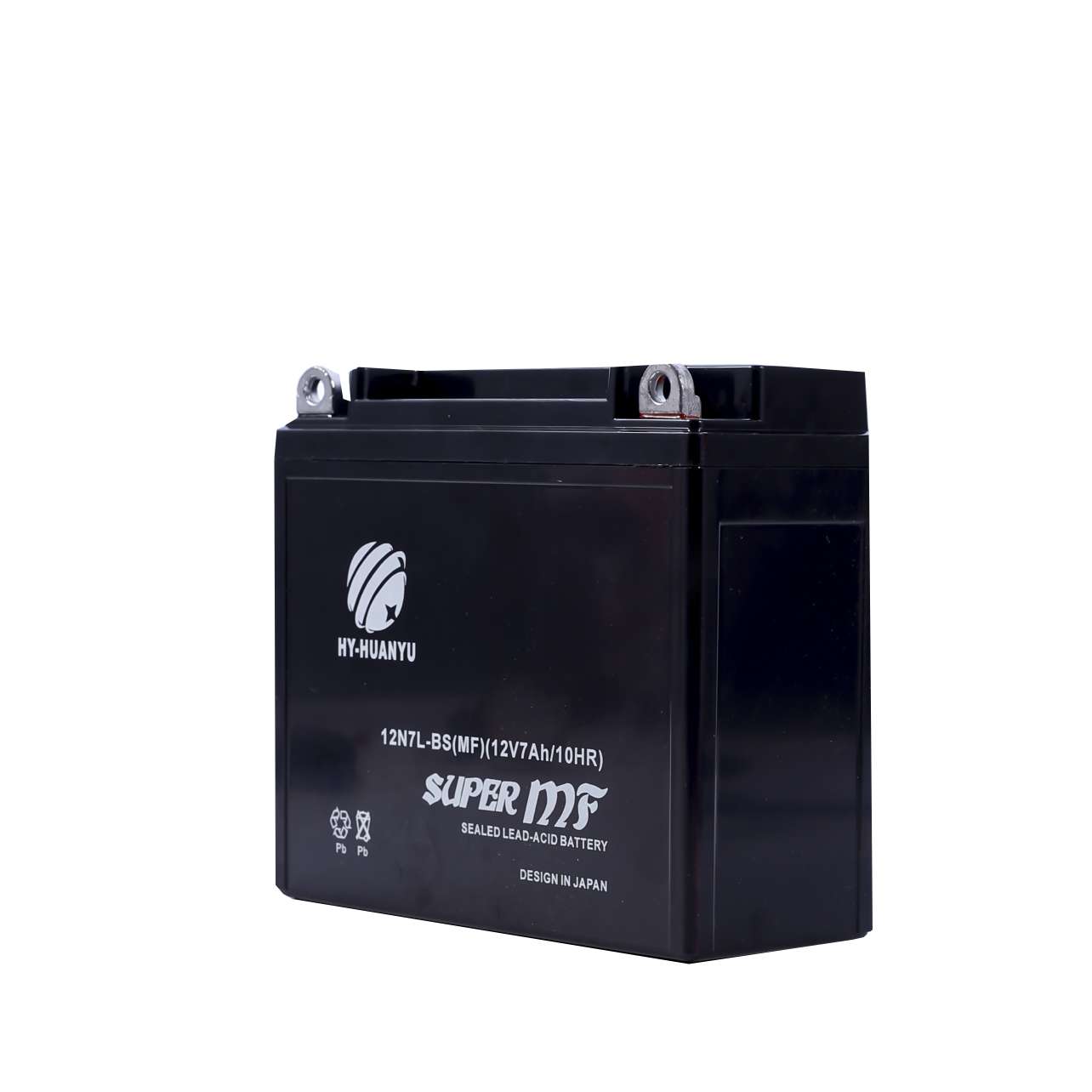 12N7l-Bs Motorcycle Battery Specification drawing
