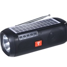太阳能音响X15 蓝牙 USB/TF/FM/AUS DC输入LED照明