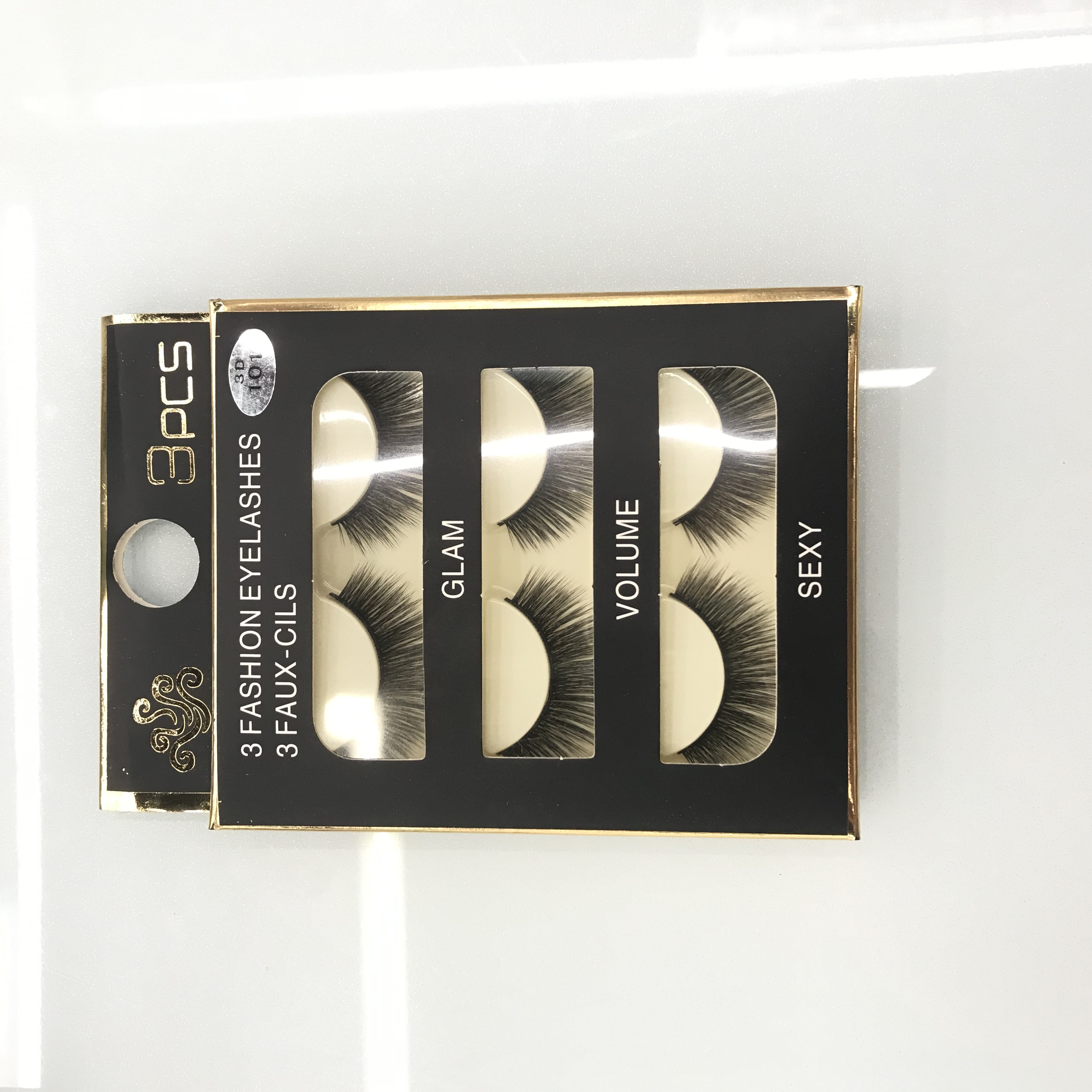 Three-Dimensional False Eyelashes 6 details Picture