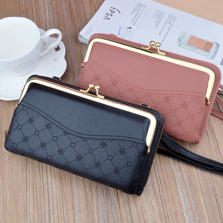 New mobile phone bag, women's wallet, zipper shoulder bag, women's bag, small crossbody bag, fashionable and simple key coin purse details Picture