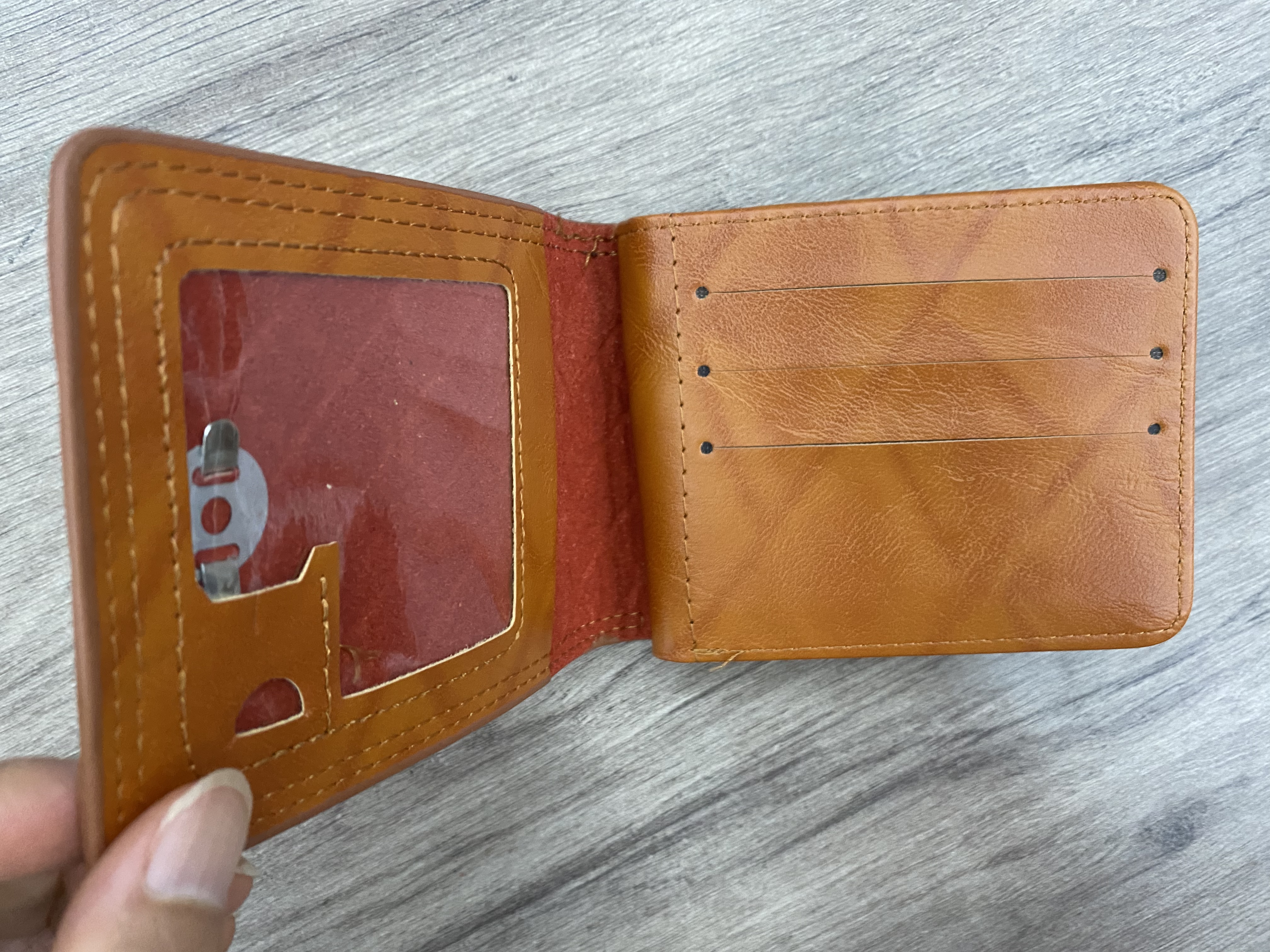 美金单扣拉链包内有小拉链产品图