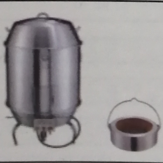 90*155不锈钢烤鸭炉（天然气式）1.0厚双层（配管道气炉头 和石仔座）图