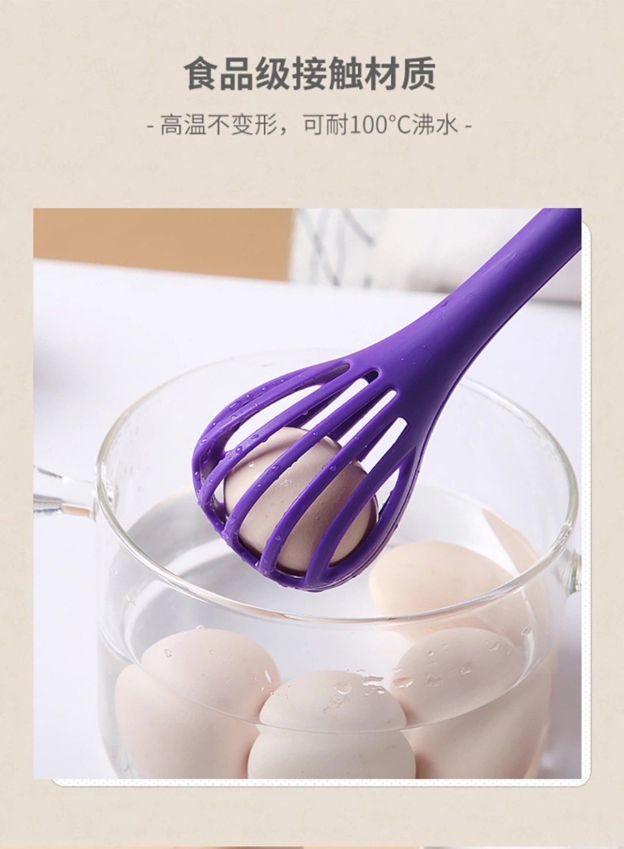 O07－创意手动打蛋器彩色搅拌器奶油打发器厨房烘焙工具打蛋器详情图4