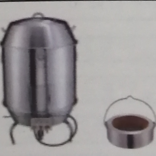 100*155不锈钢烤鸭炉（天然气式）1.0厚双层（配管道气炉头 和石仔座）图