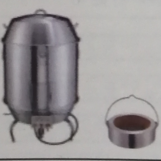 80*145不锈钢烤鸭炉（天然气式）1.0厚双层（配管道气炉头 和石仔座）图