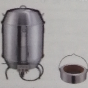 90*155不锈钢烤鸭炉（天然气式）1.0厚单层（配管道气炉头 和石仔座）图