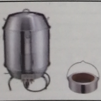 80*145不锈钢烤鸭炉（天然气式）1.0厚单层（配管道气炉头 和石仔座）图