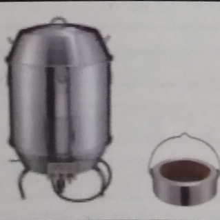 100*155不锈钢烤鸭炉（天然气式）1.0厚单层（配管道气炉头 和石仔座）图