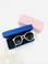 眼镜盒复古小牛皮纹高级翻盖手拿收纳墨镜眼镜盒41产品图