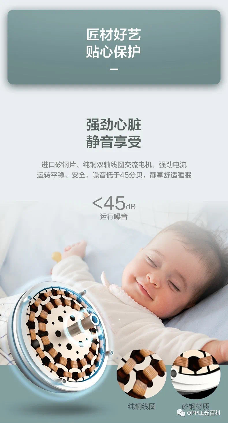 欧普36寸简尚墨风电机42瓦灯具24瓦详情图2