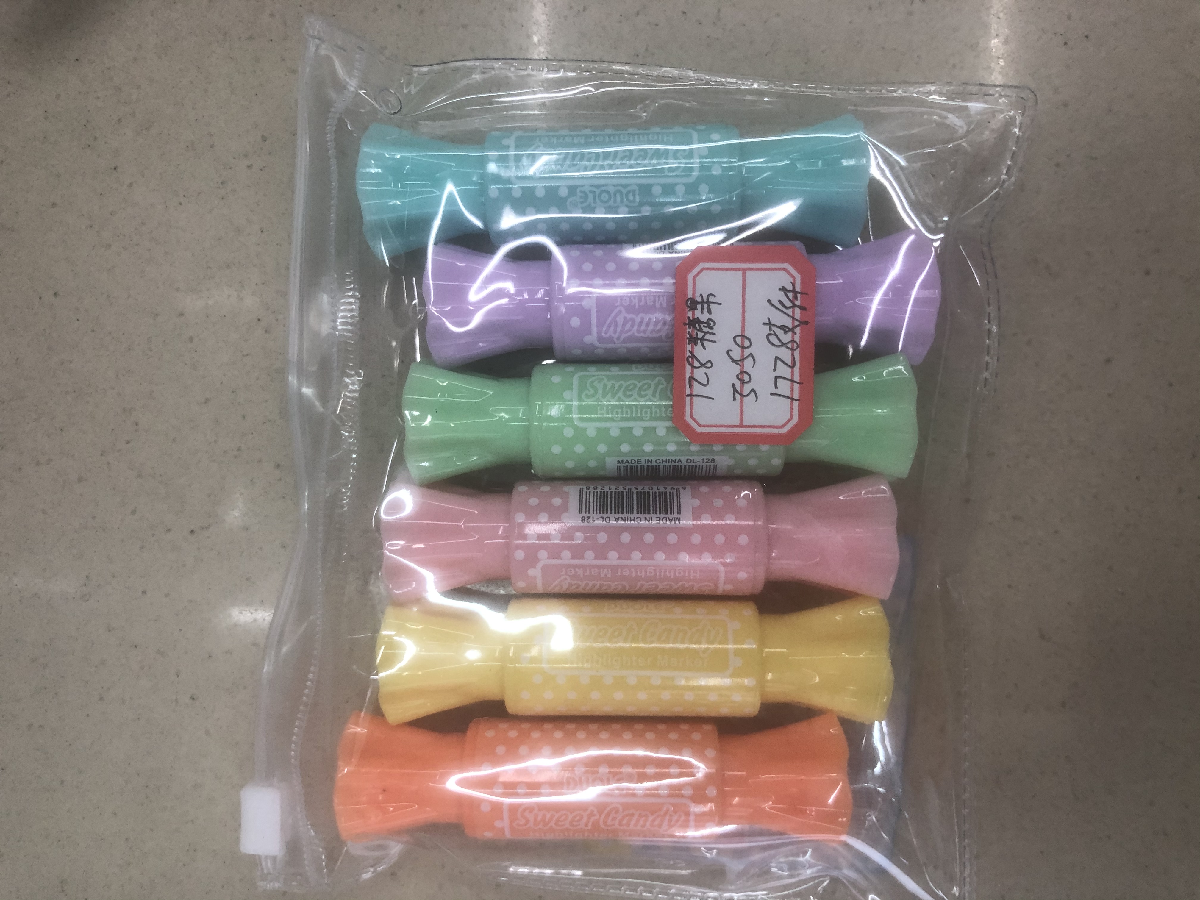Candy highlighter details Picture