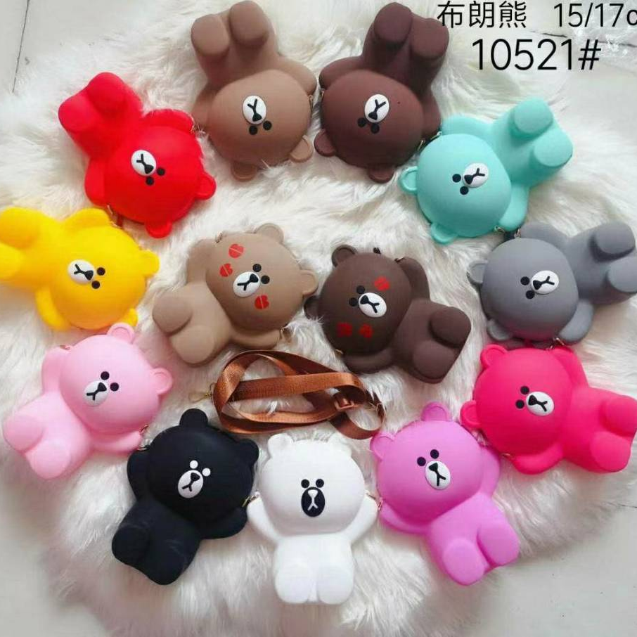 卡通小挎包手机包图