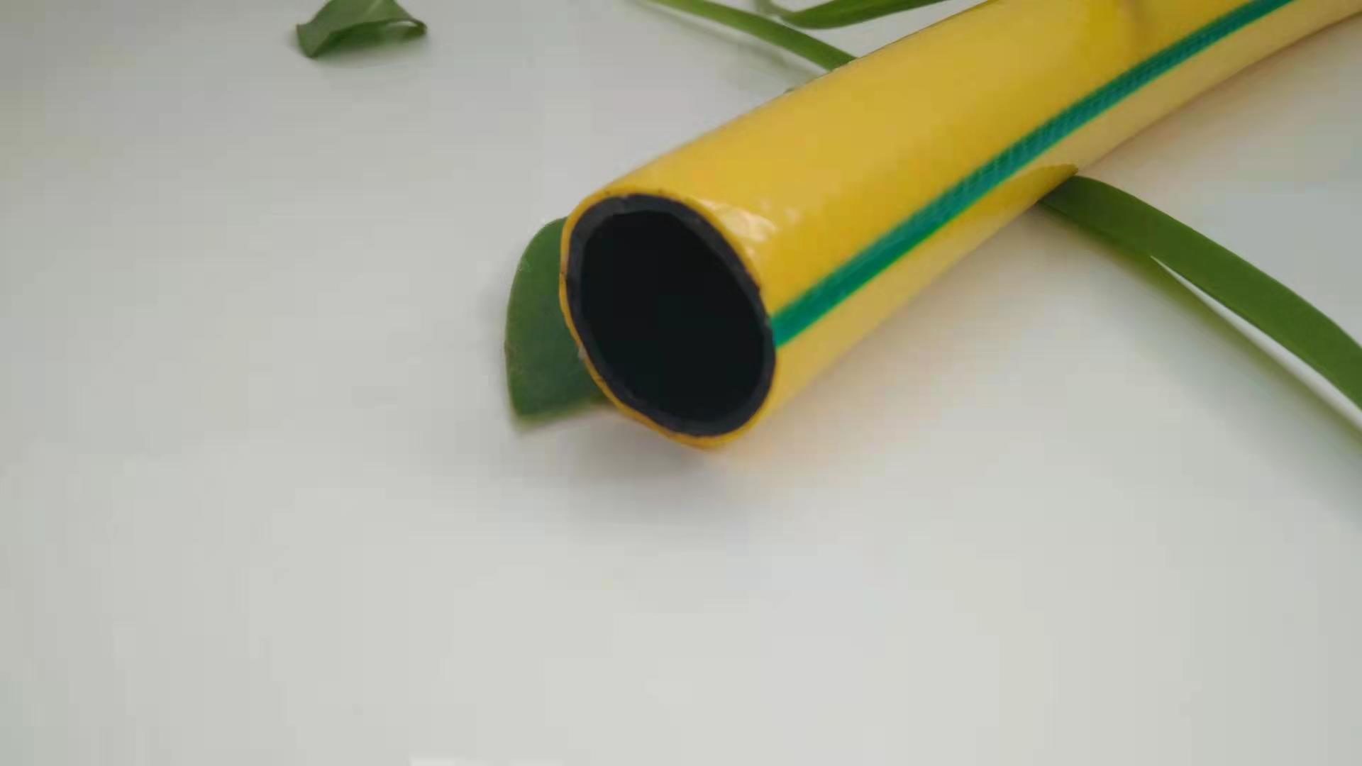 花园管  PVC水管 水管 塑料水管 蛇皮管 编织增强无味管  pvc纤维塑料编织网软管 花园塑料软管 家用 加厚防晒详情图1