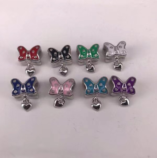潘多娜合金diy蝴蝶多种款式图案
