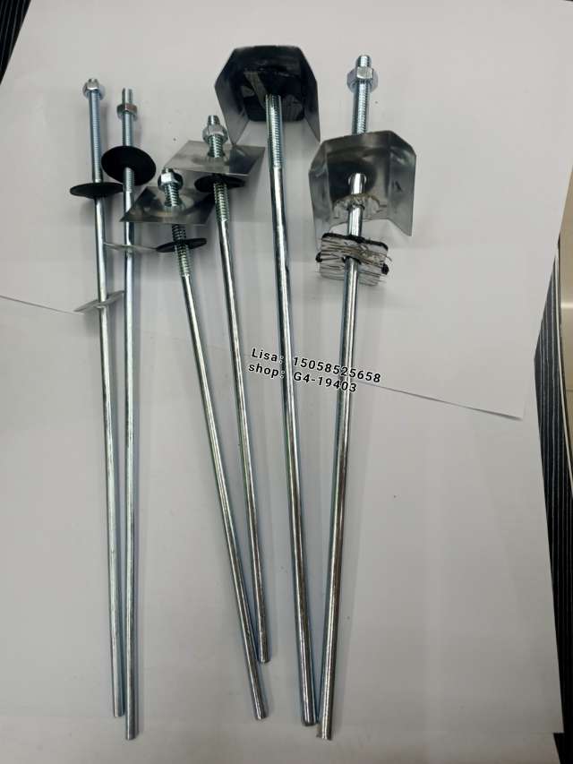 出口 瓦配件 瓦杆 瓦楞杆 瓦楞钩 U型钩 L型钩 屋顶钩 屋顶钉 roof bolt详情图8