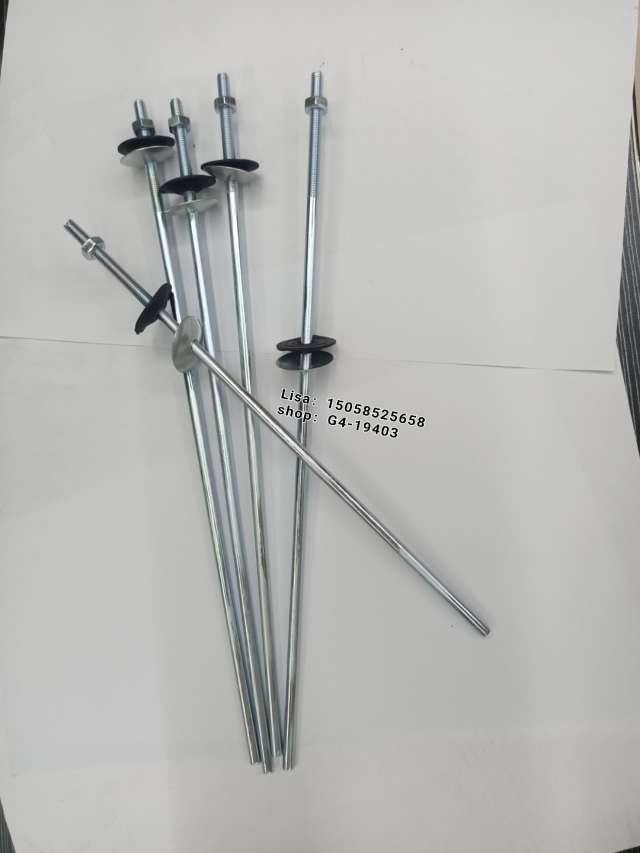 出口 瓦配件 瓦杆 瓦楞杆 瓦楞钩 U型钩 L型钩 屋顶钩 屋顶钉 roof bolt详情图3