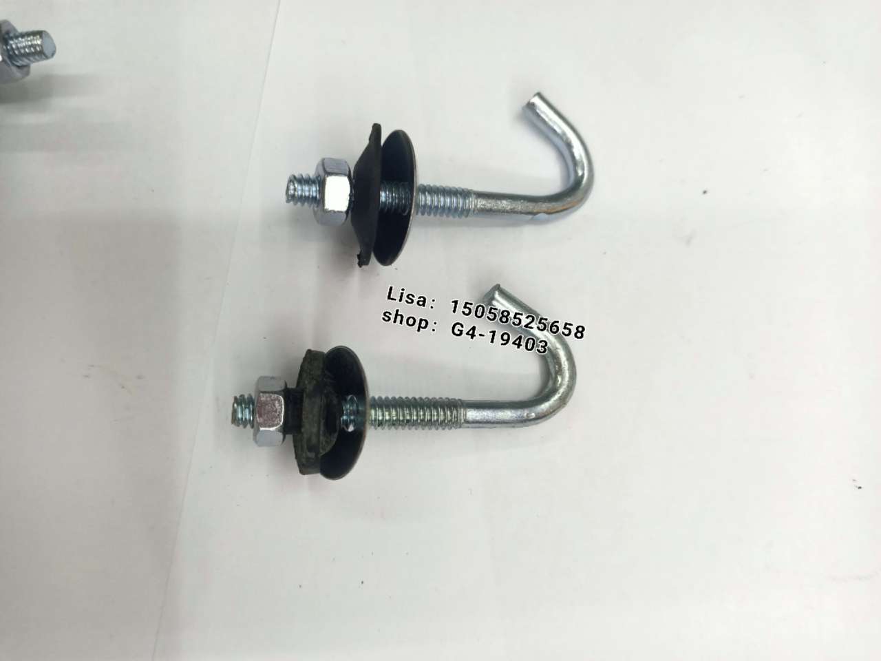 出口 瓦配件 瓦杆 瓦楞杆 瓦楞钩 U型钩 L型钩 屋顶钩 屋顶钉 roof bolt详情图2