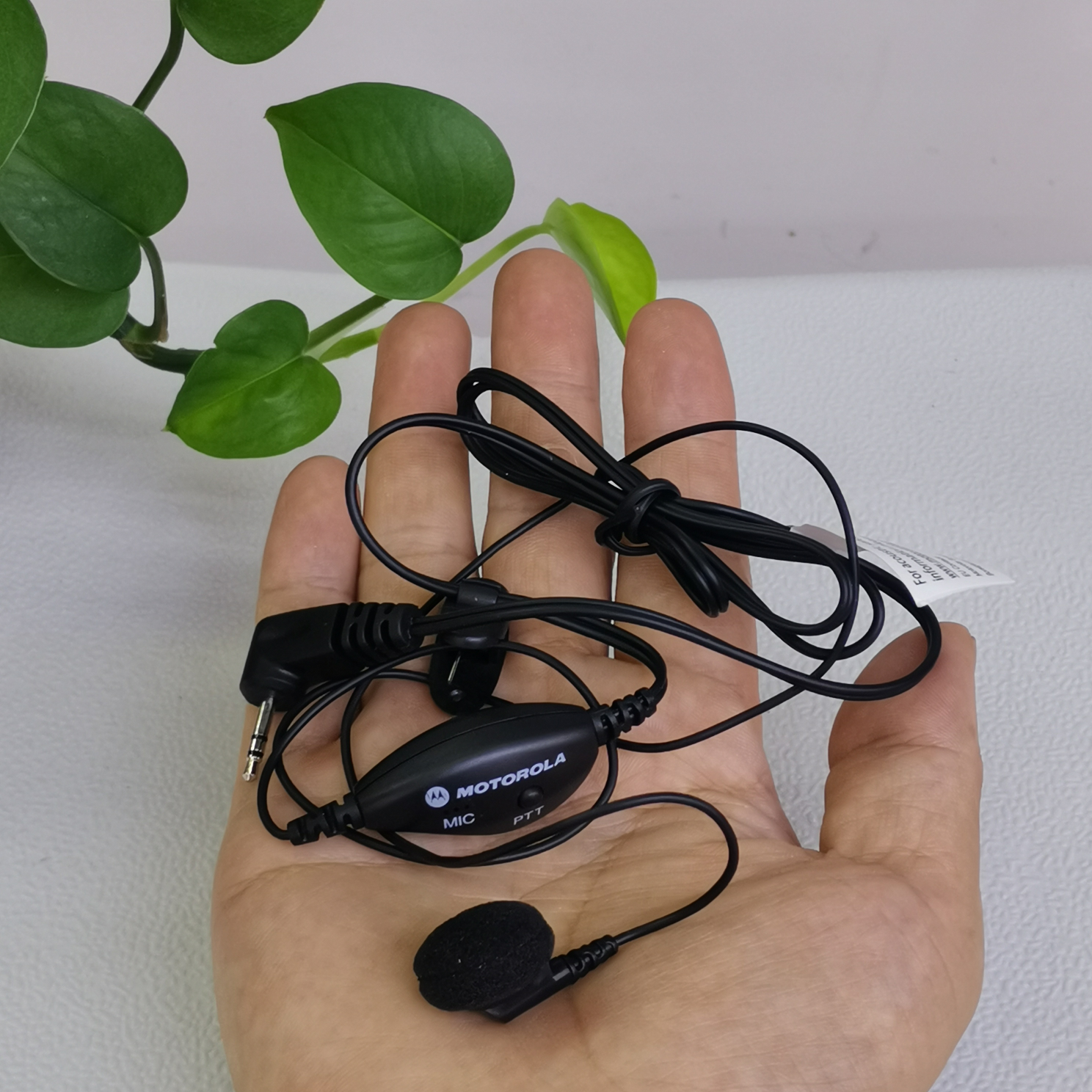 原装摩托罗拉MOTOROLA/T37对讲机耳机线麦克风线