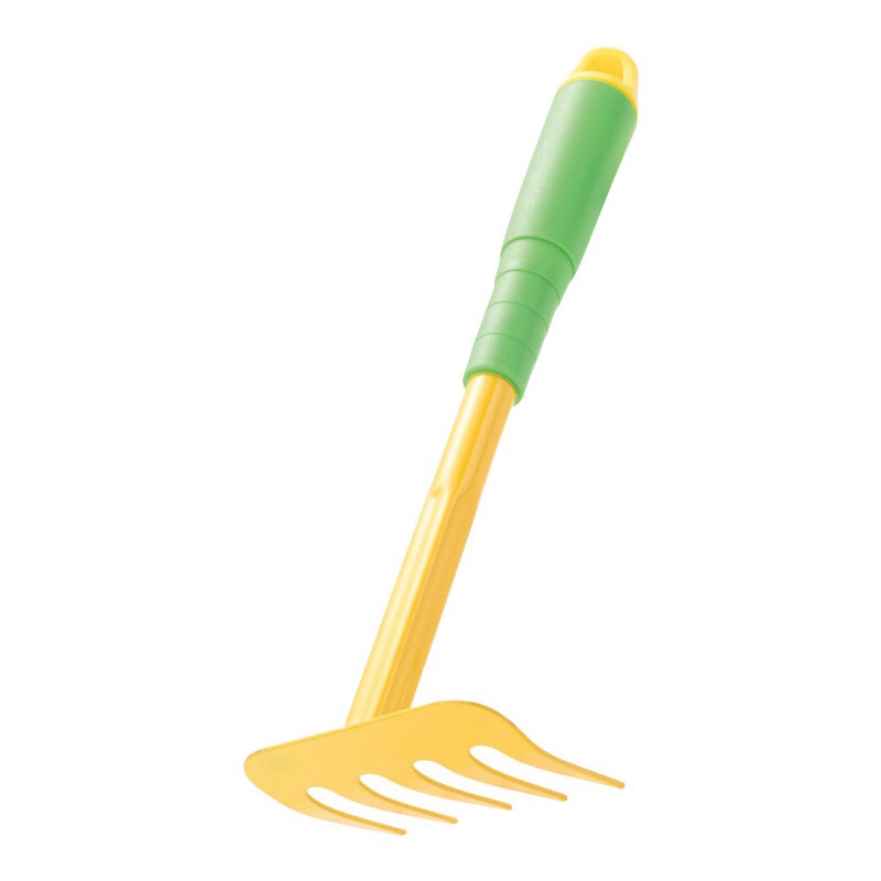 Garden tool set five-tooth harrow with plastic handle