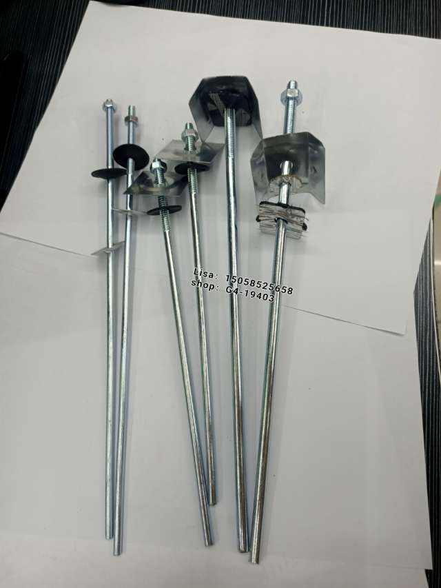 出口 瓦配件 瓦杆 瓦楞杆 瓦楞钩 U型钩 L型钩 屋顶钩 屋顶钉 roof bolt详情图9