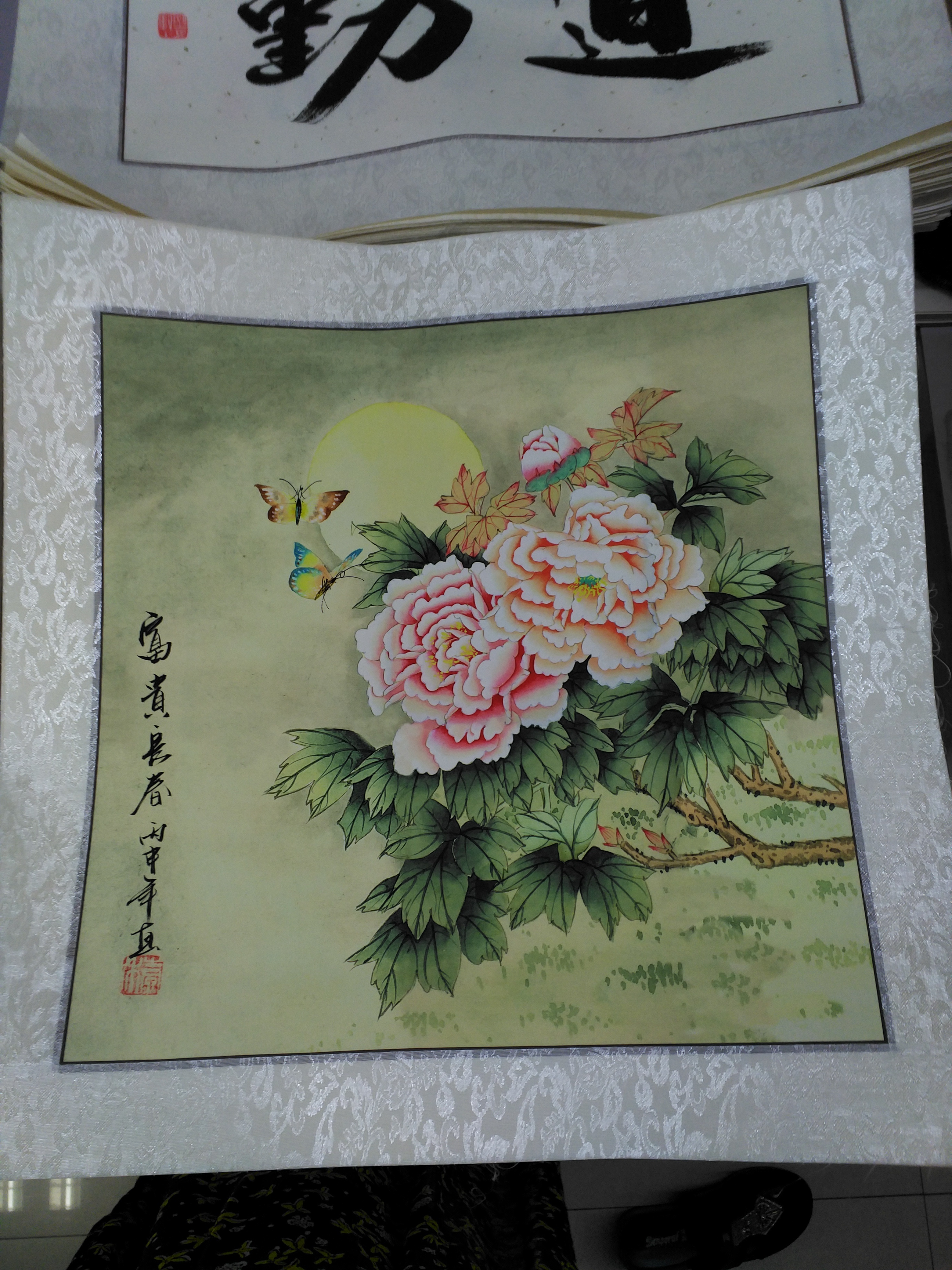50x50花鸟鱼白底实物图