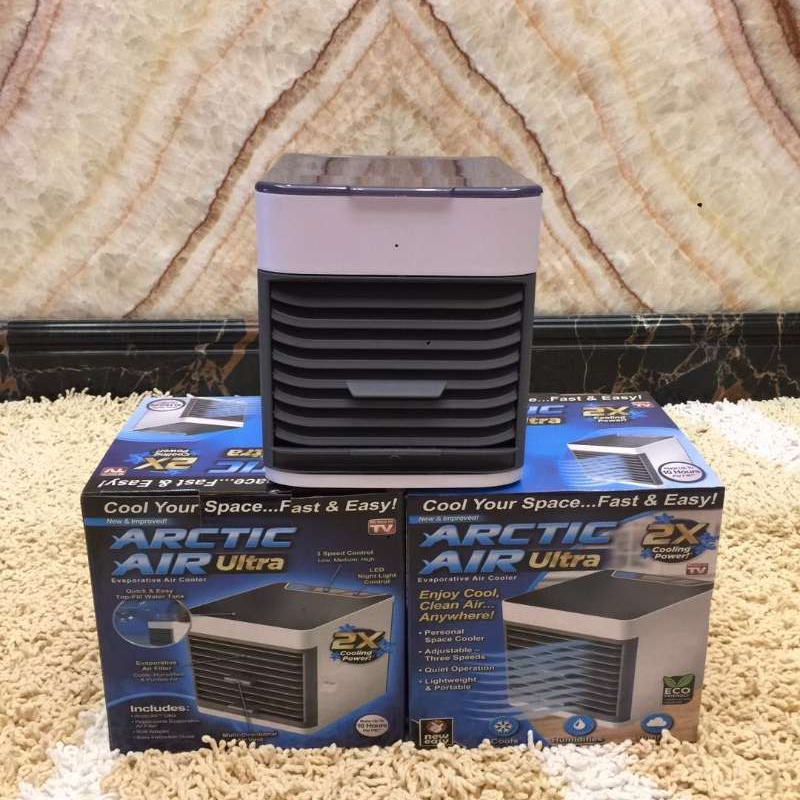 二代新款迷你冷风机 小型家用便携空调扇 USB桌面冷风机