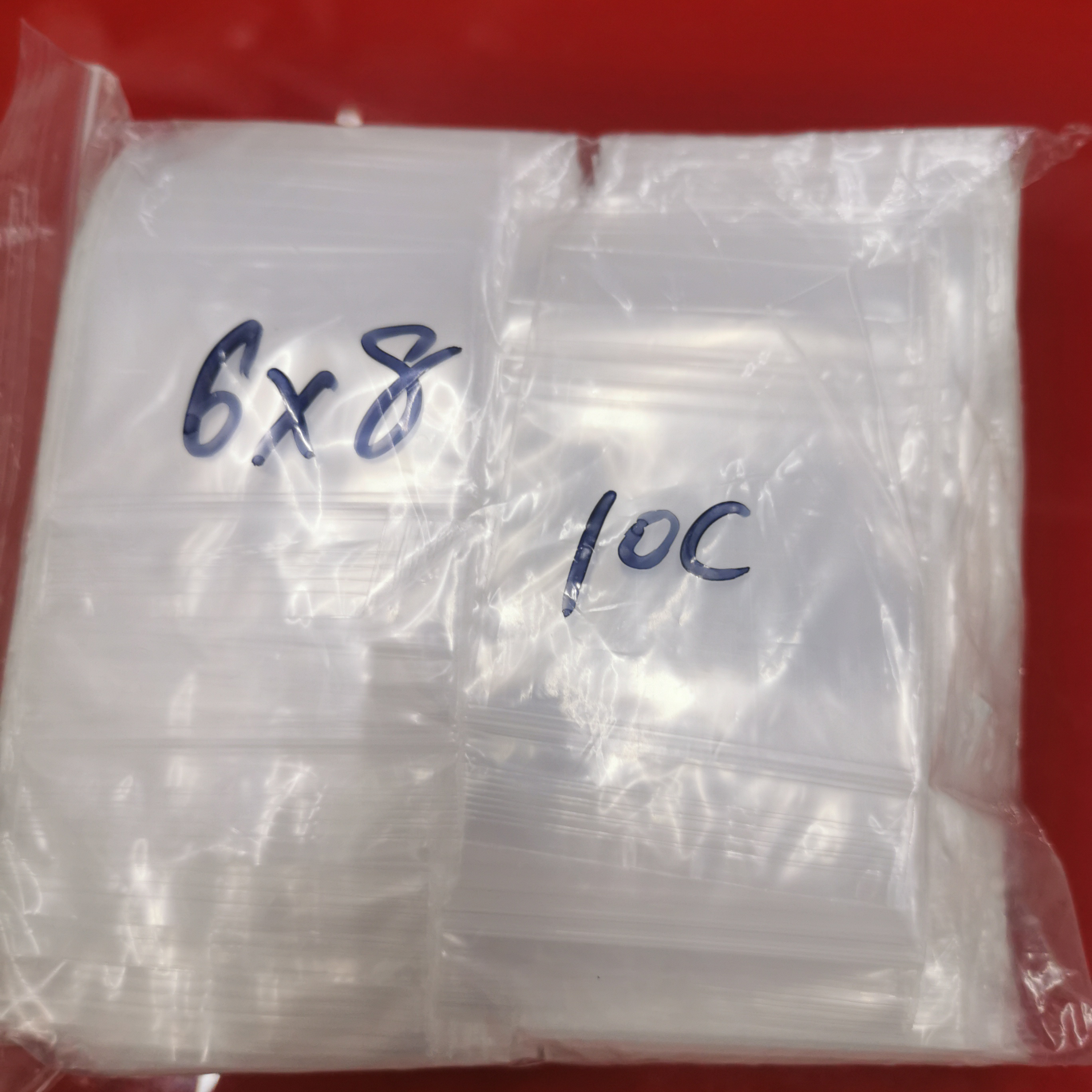 6*8 10C self-sealing bag