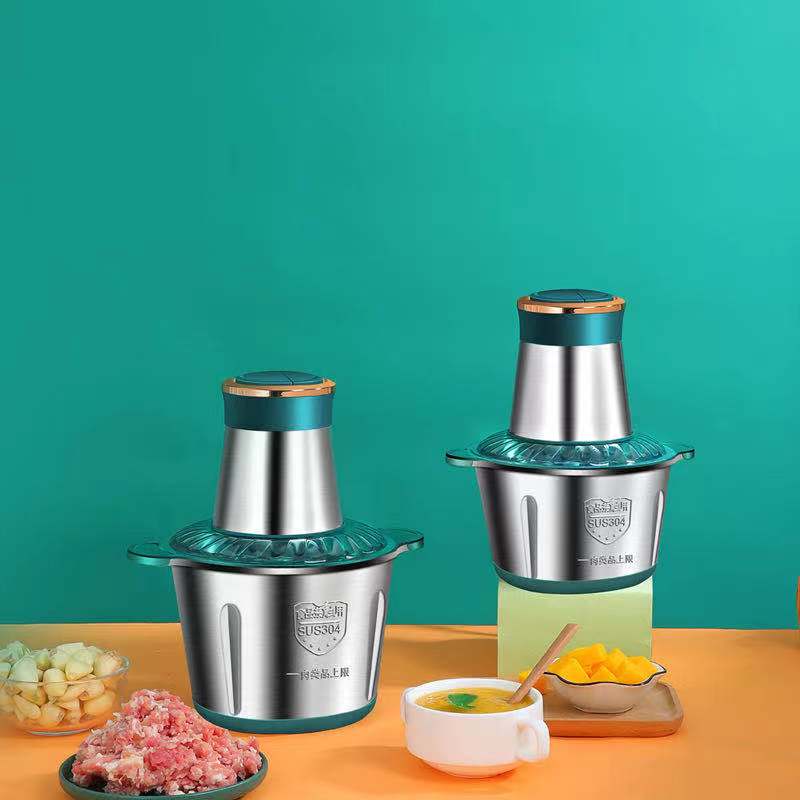 绞肉机家用电动不锈钢小型全自动多功能搅菜碎菜饺子馅辣椒肉馅机详情图4