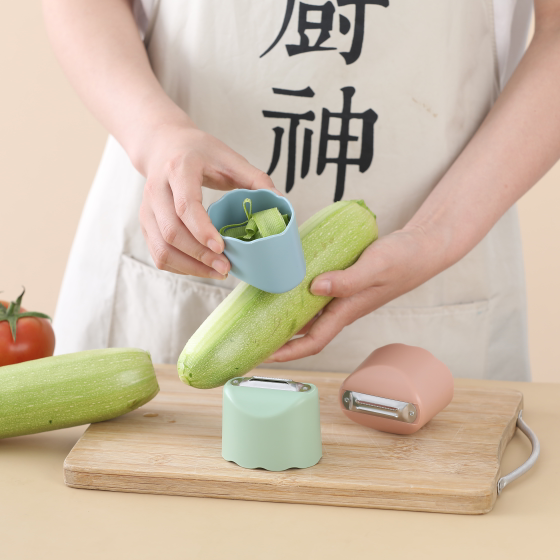 家用削皮刀厨房刮皮神器防飞溅刨丝器刨土豆丝刨丝刀水果去皮工具
