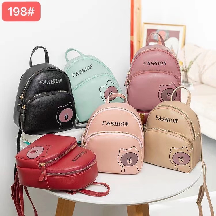 Children's bag Fashion cute kindergarten 1-5 years old baby backpack Girl Princess out mini backpack 198