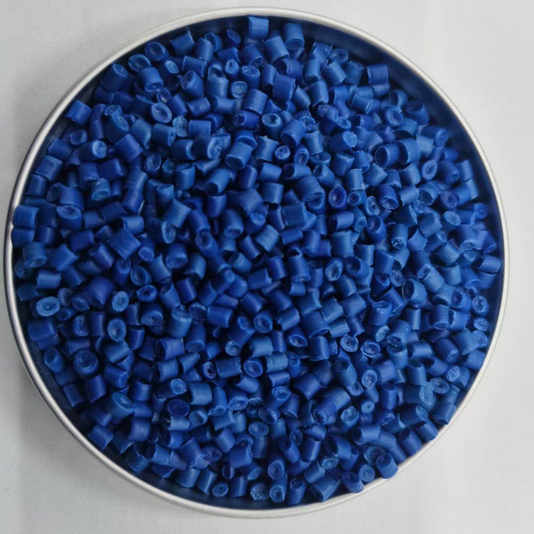 丙烯蓝色塑料粒子价格面议回料图
