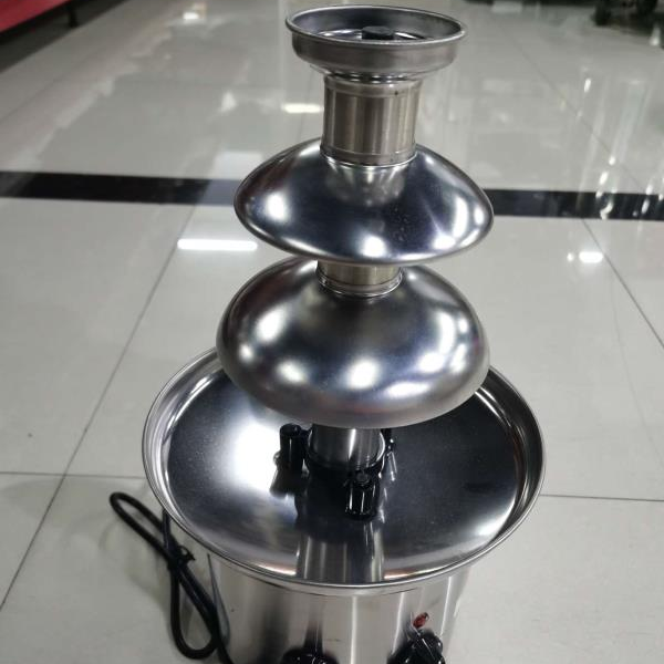 Three-layer chocolate fountain machine