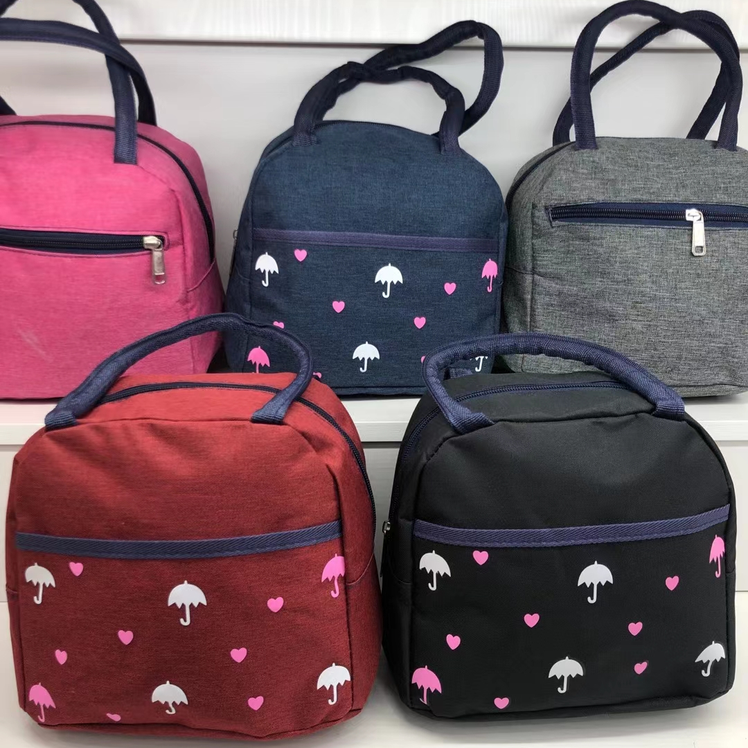 小伞牛仔料饭盒包