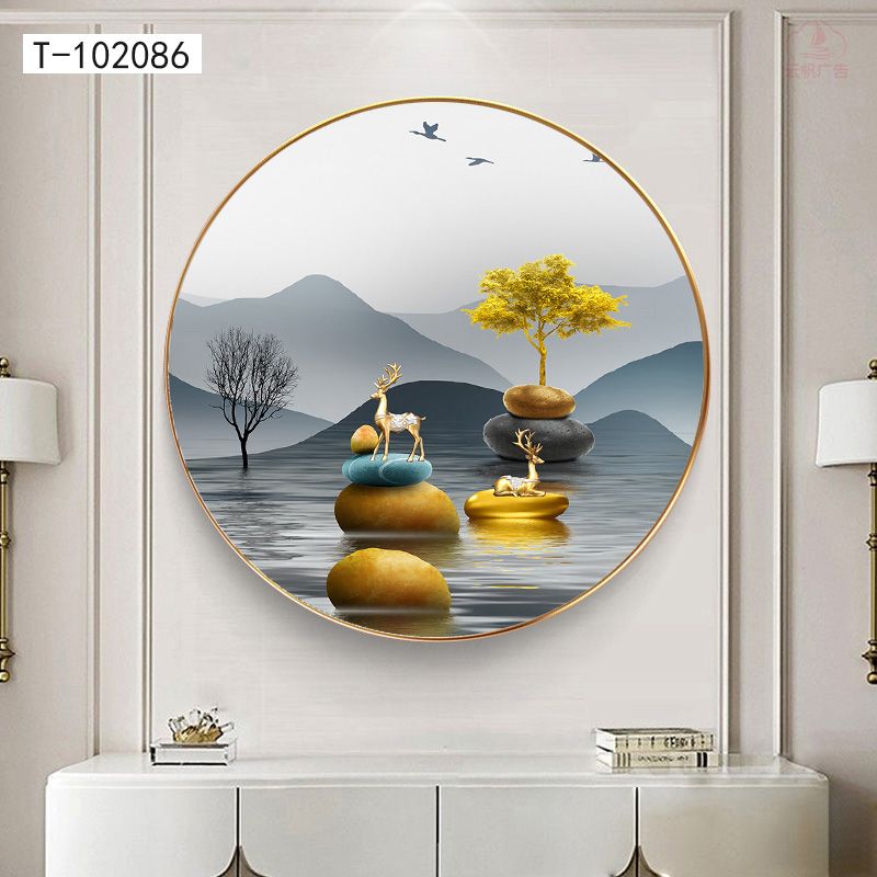 铝合金晶瓷晶贝圆形麋鹿系列70*702️⃣细节图