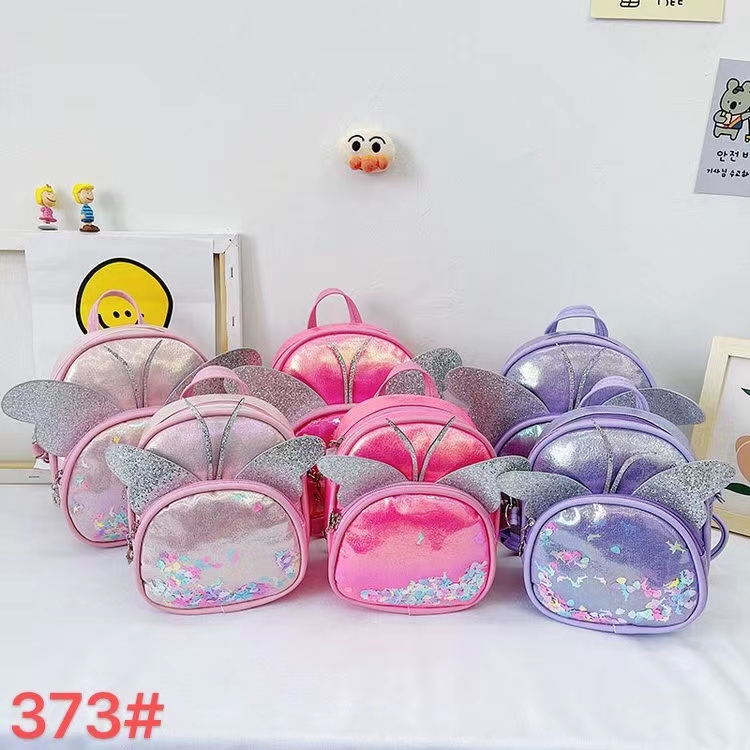 Children's bags Fashion cute kindergarten 1-5 years old baby backpack Girl Princess out mini backpack 373